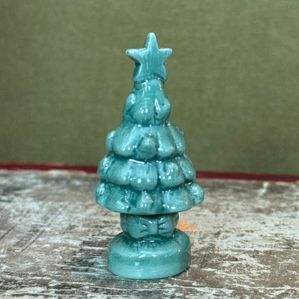 Vintage Wade Whimsies • Christmas Tree • December Figurine